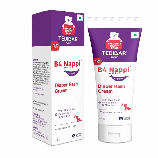 B4 Nappi Cream with Calendula Oil & Allantoin | For Baby's Tender Skin